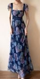  Eloise Dress - Đầm Hoa Thiết Kế Dáng Dài Tay Ngắn D0169 