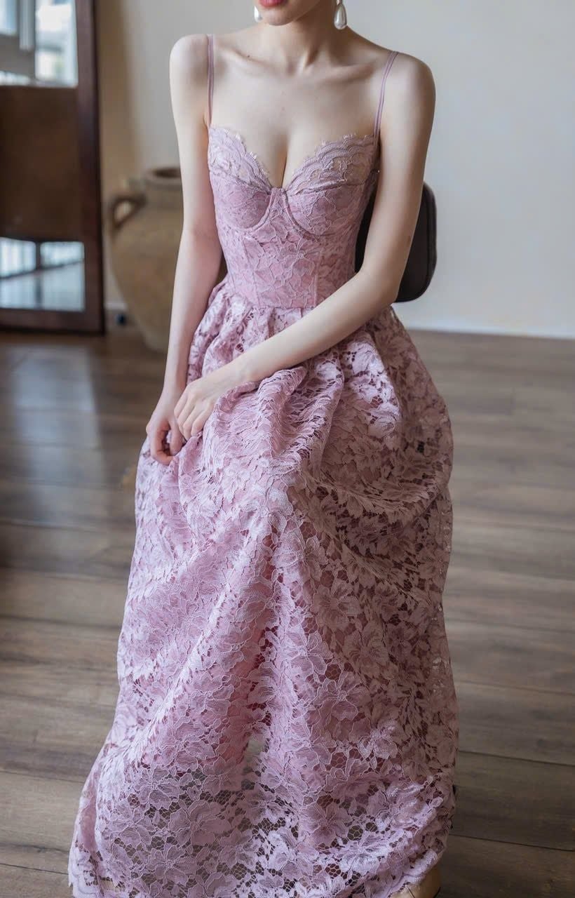  Fairy Dress - Đầm Maxi Cúp Ngực V27 