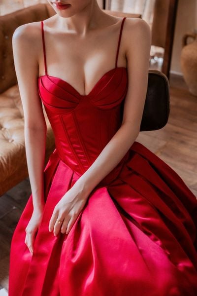  Million Roses Dress - Đầm Corset Hoa Hồng D005 