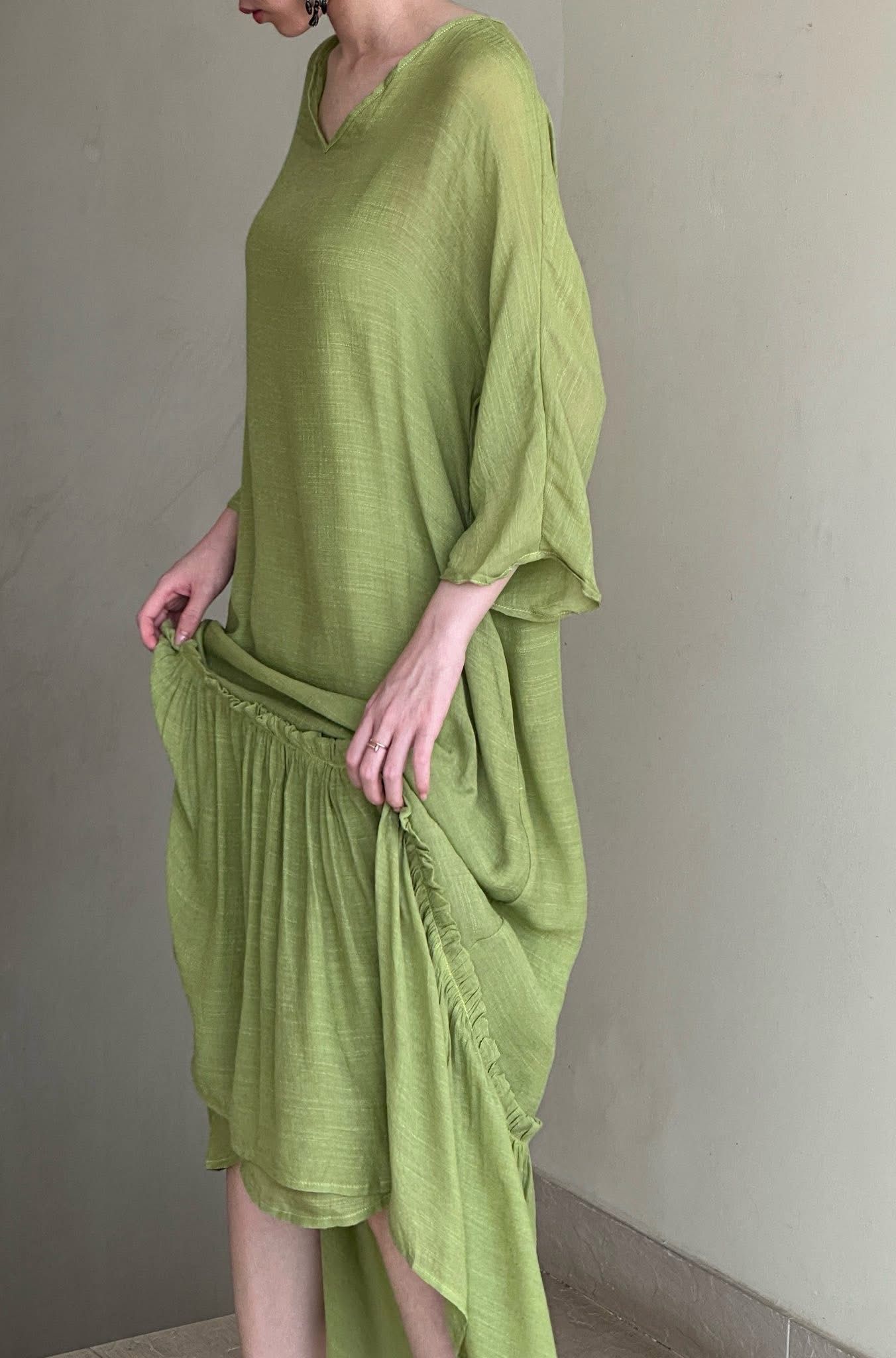  Lina Dress - Đầm suông tay lỡ D453 