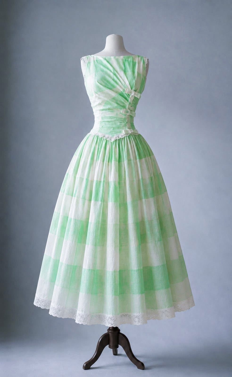  Élodie Dress - Đầm Thêu Đục Lỗ Không Tay D0175 