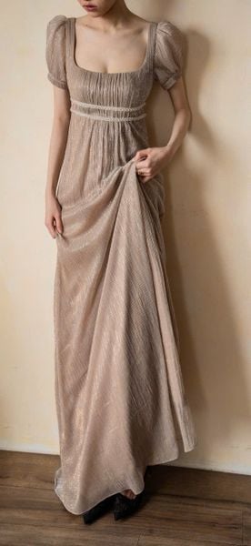  Audrey Dress - Đầm Thiết Kế Tay Bồng 