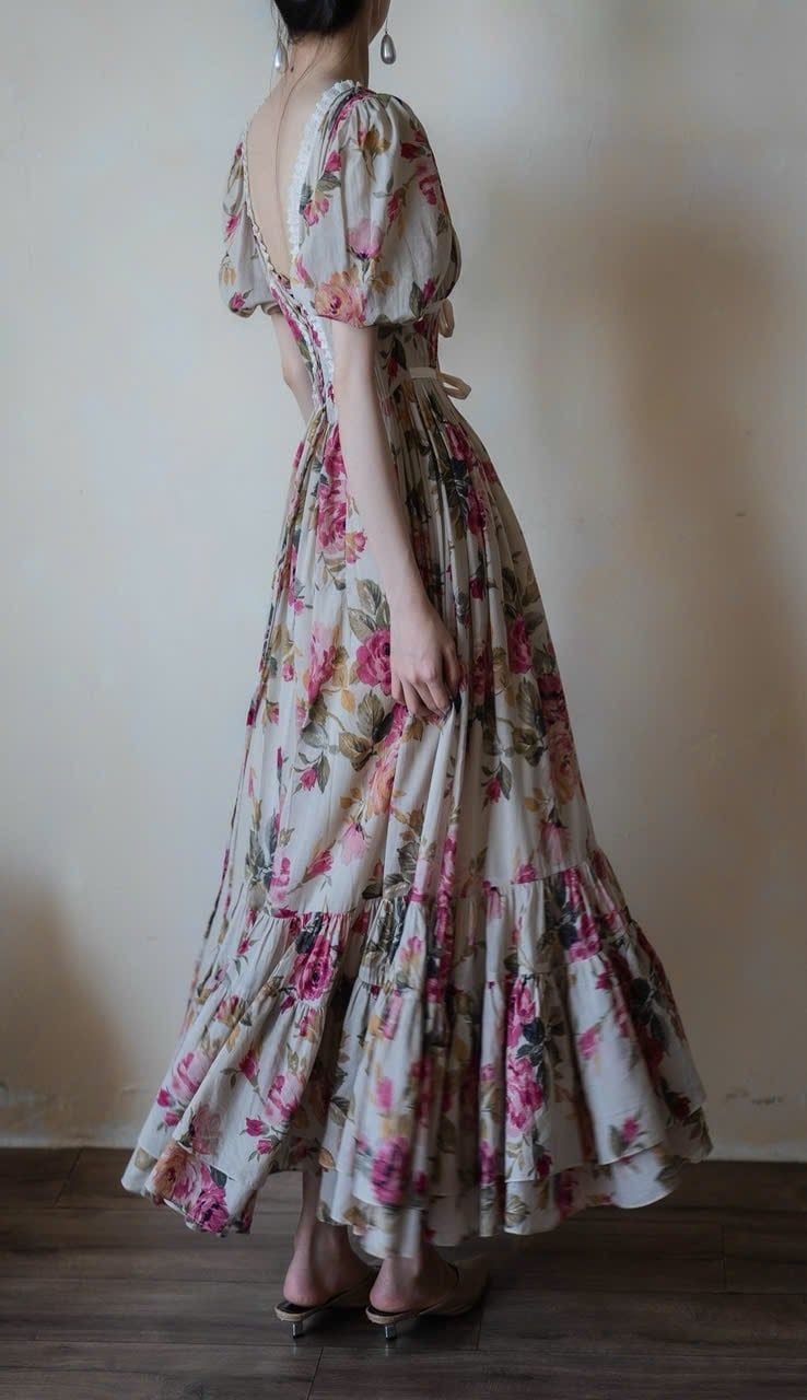  Elia Dress - Đầm Corset Vintage Thiết Kế D0173 