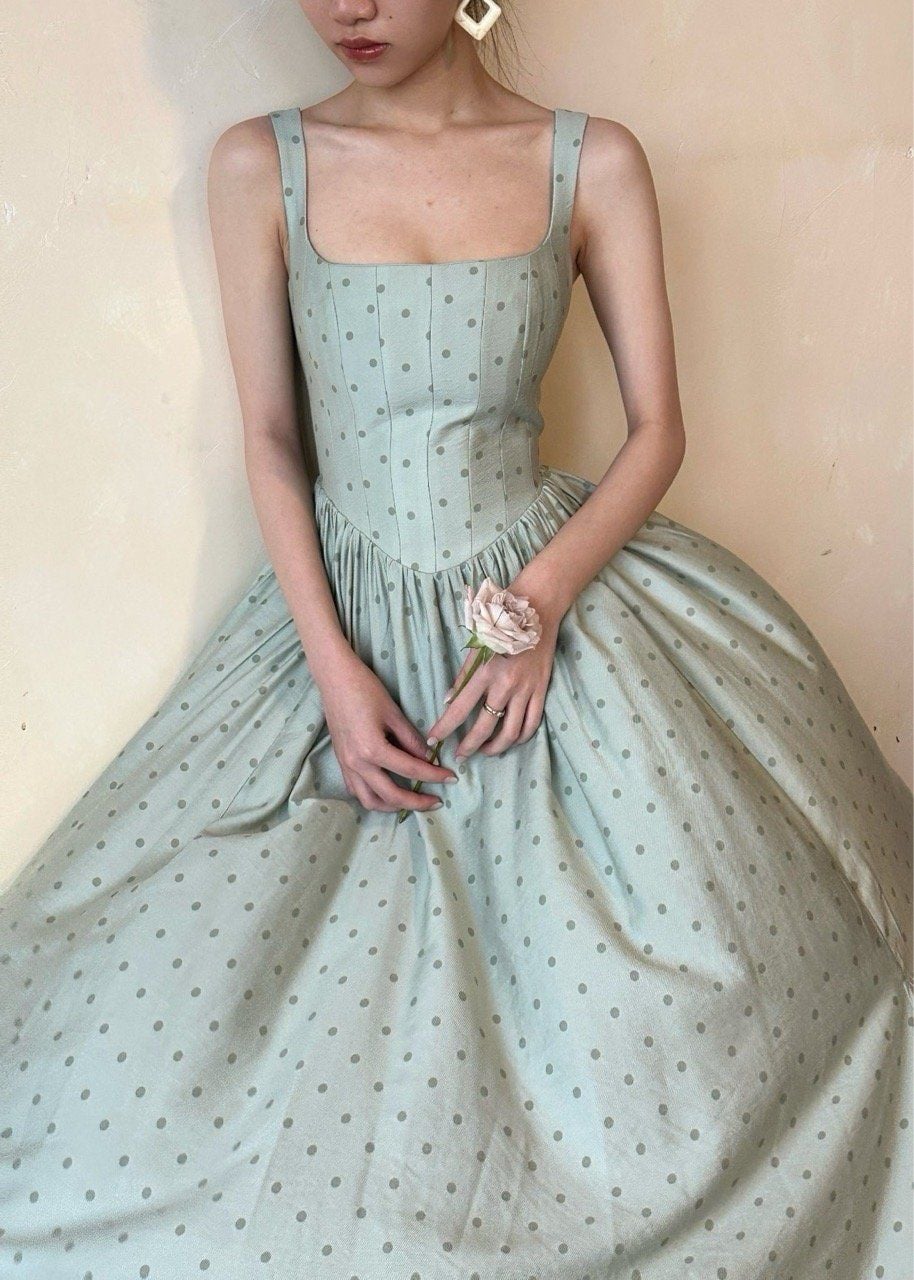  Elizabeth Dress - Đầm Corset Cổ Điển Hai Dây D0124 