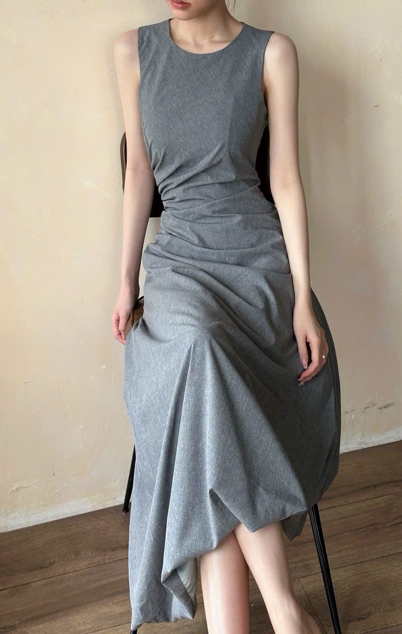  Ernesta Dress - Đầm Sát Nách Nhún Eo DR2223 