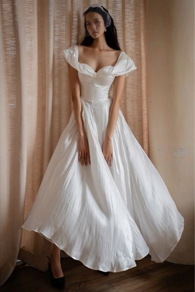 Stefany Dress - Đầm Trễ Vai Corset D008 