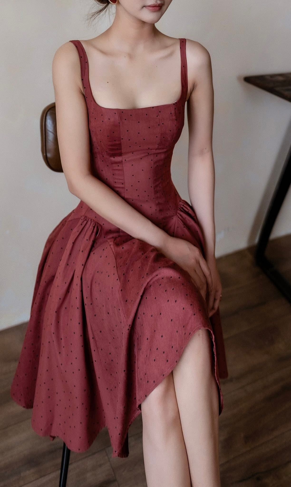  Sylvie Dress - Đầm Corset Hai Dây Dáng Ngắn DR0425 