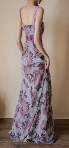  Julia Dress - Đầm Hoa Thiết Kế Dáng Dài Hai Dây 