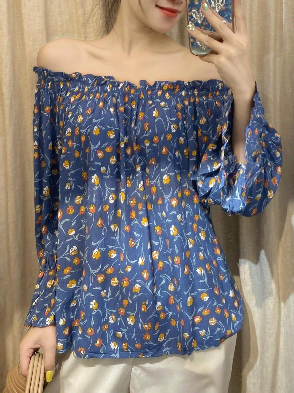  Margot Shirt - Áo trễ vai L43 