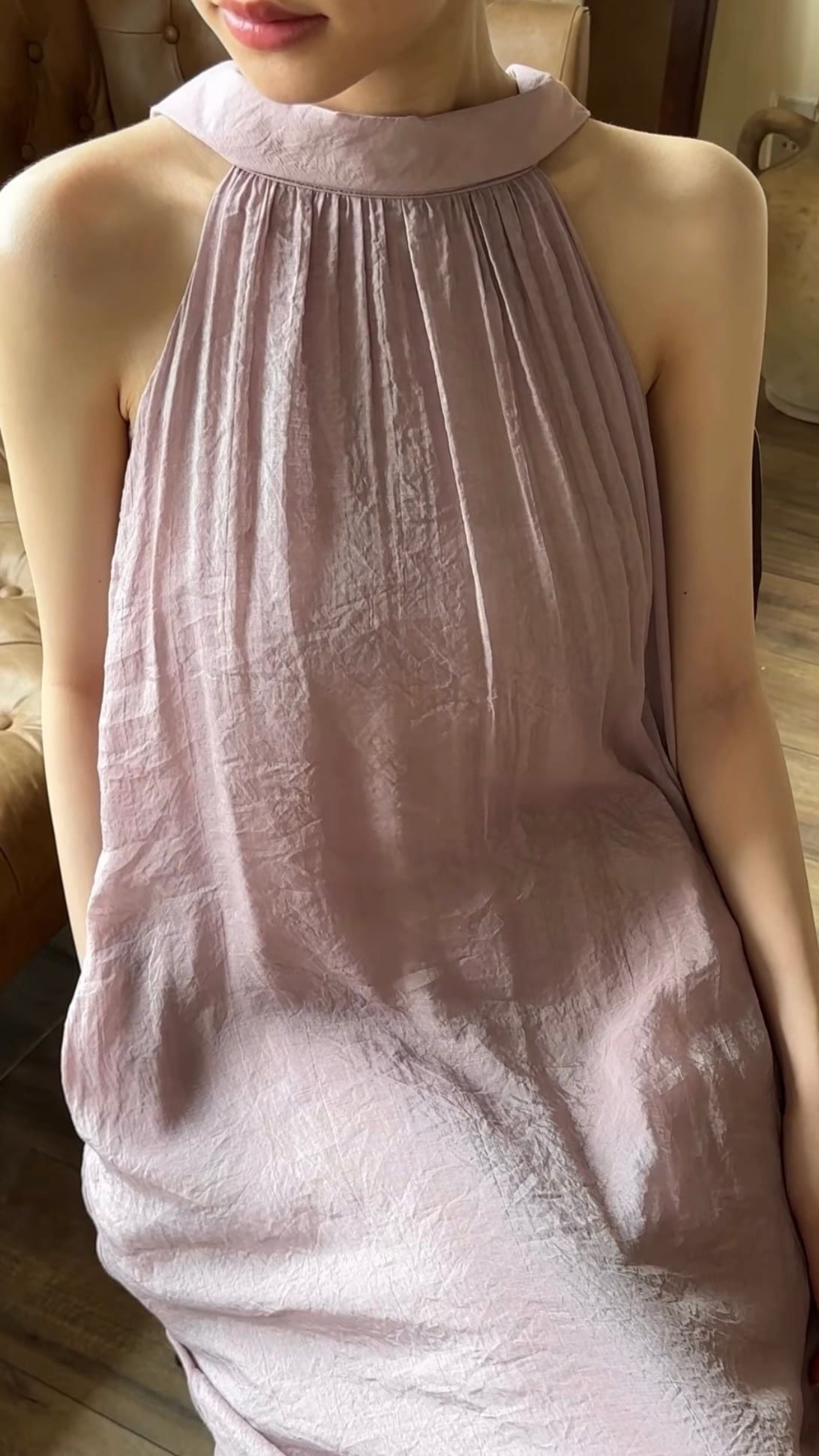  Rania Dress - Đầm Cổ Yếm Suông E65 