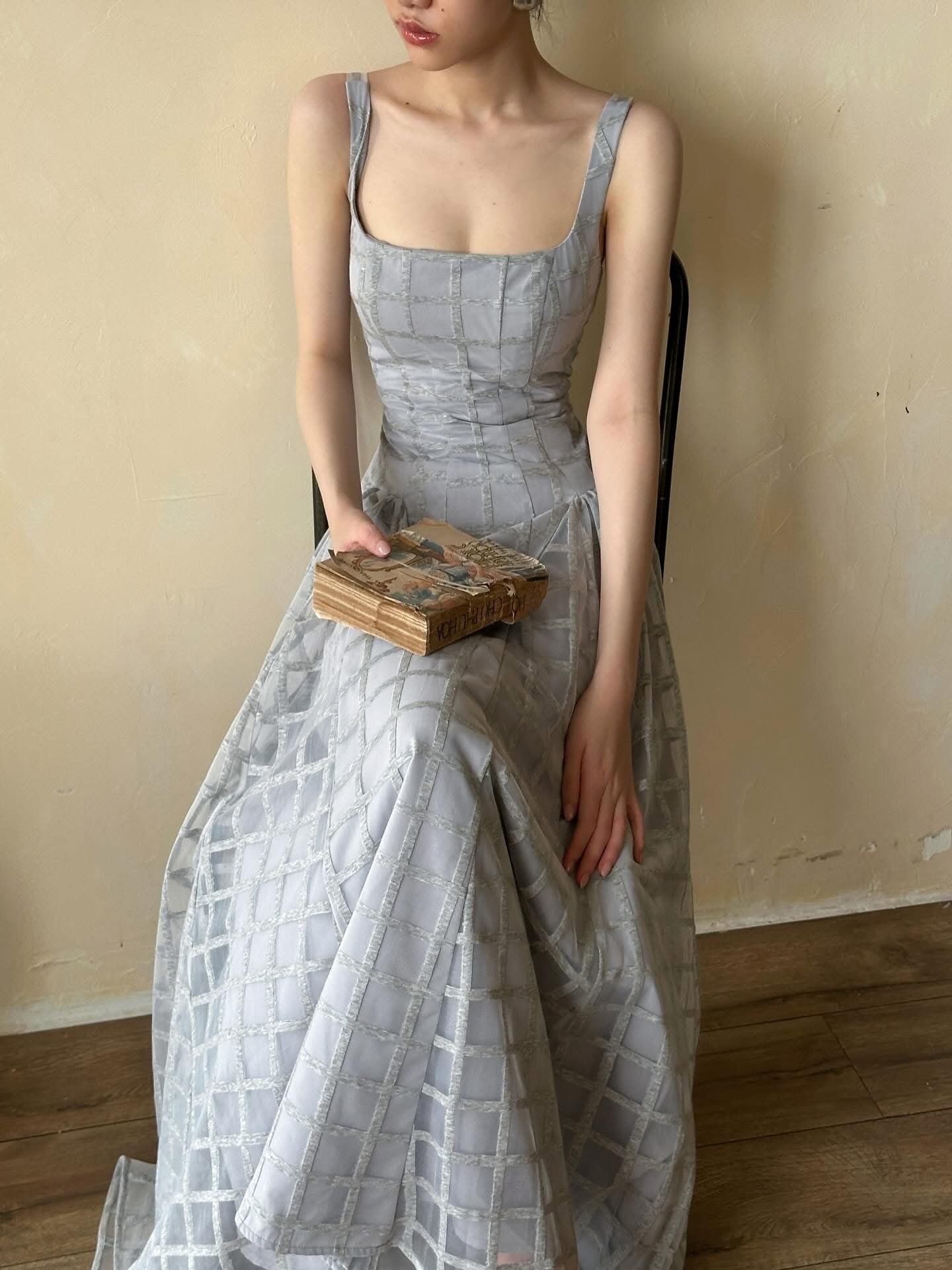  Delphine Dress - Đầm 2 Dây Corset Thiết Kế D0154 