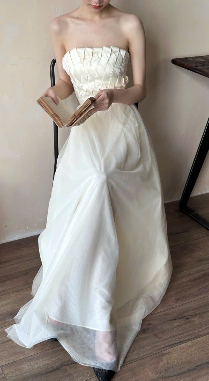  Swan Dress - Đầm Cúp Ngực Thiết Kế D0145 