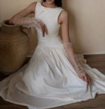  Claudette Dress - Đầm Thiết Kế Vintage QE001 