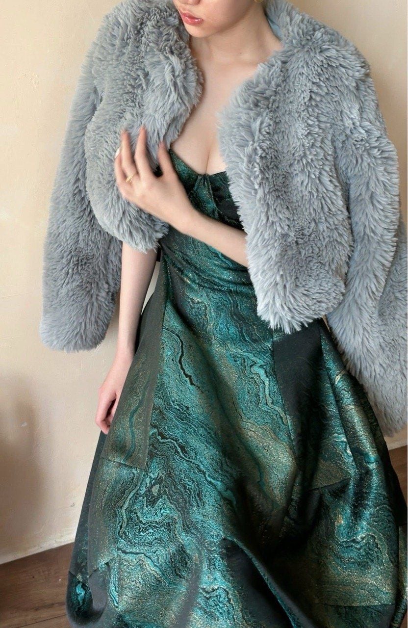  Brigitte Dress - Đầm Corset Hoa Hồng D0129 