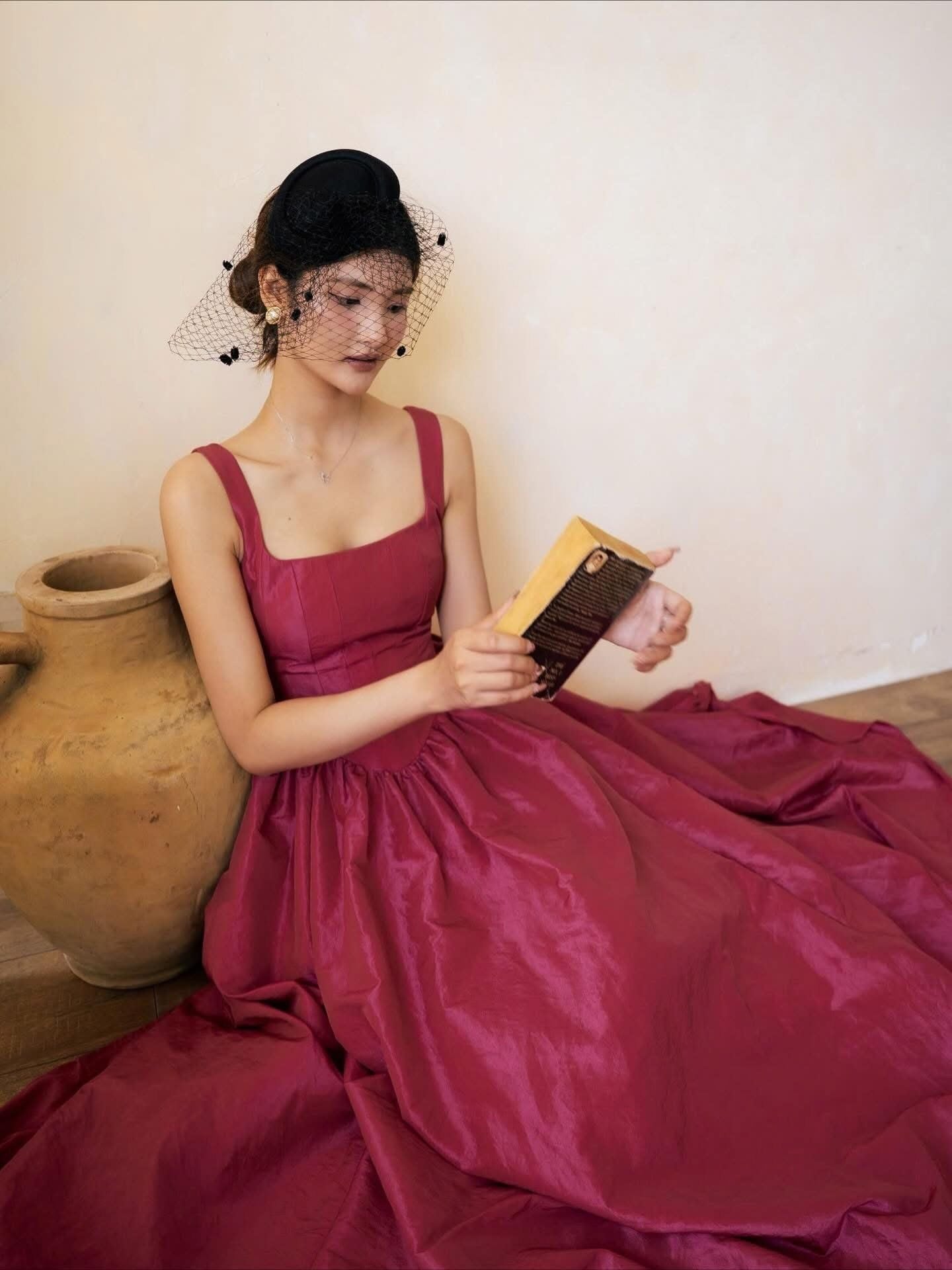  Seline Dress - Đầm Corset Dáng Dài Thiết Kế 