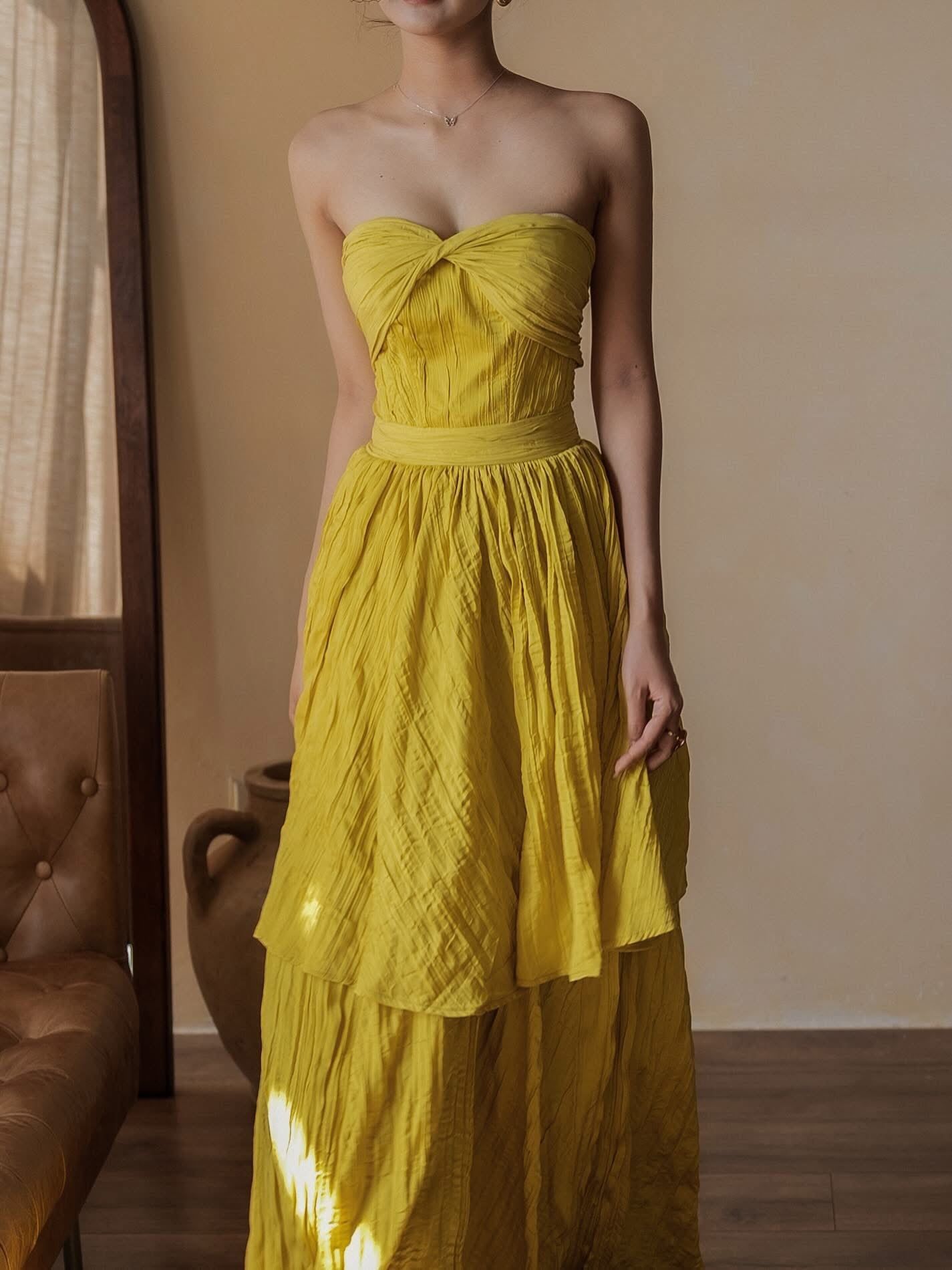  Coleen Dress - Đầm Cúp Ngực Thiết Kế D0139 