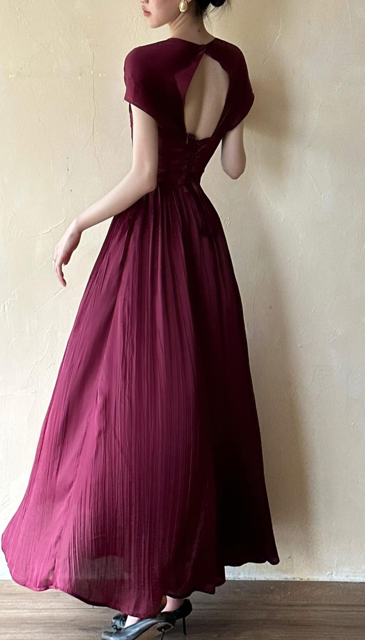  Alexandra Dress - Đầm Corset Tay Hến V20 