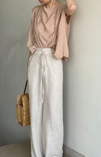  Tiana Shirt - Áo Tơ Tằm Không Tay D996 