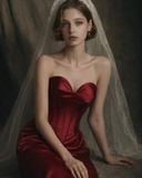  Calla Dress - Đầm Cúp Ngực Thiết Kế D0163 