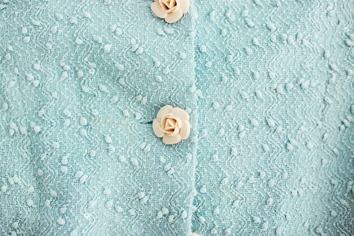  Kaly Set - Set Áo Khoác Và Chân Váy Tweed 