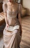  Audrey Dress - Đầm Thiết Kế Tay Bồng 