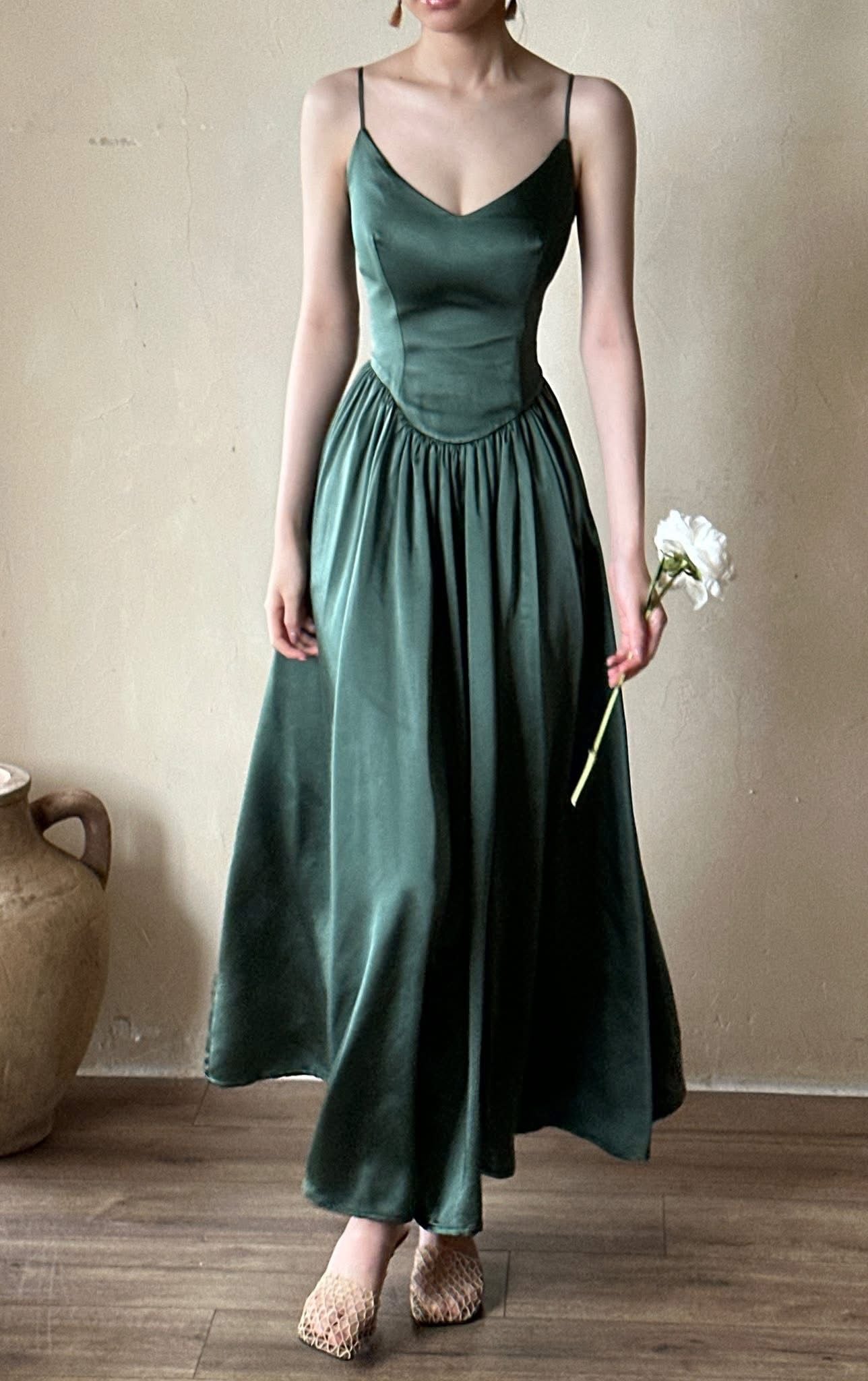  Sophia Dress - Đầm Corset Dáng Dài D1017 