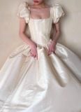  Ivory Sonata Dress - Đầm Corset Tay Phồng Thiết Kế D0161 