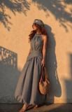  Amanda Dress - Đầm Cổ Yếm Xoắn Eo DR1923 