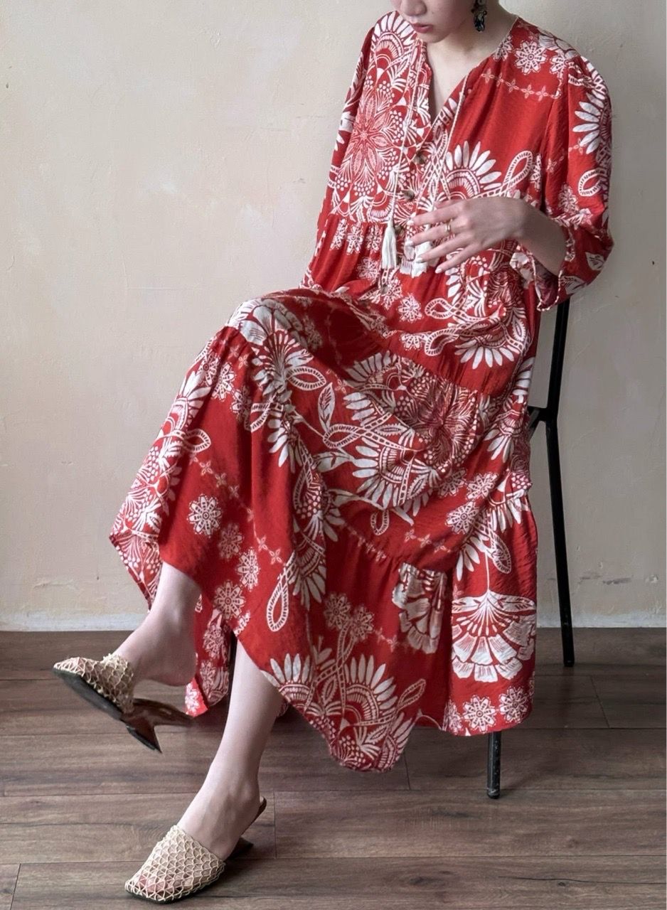  Agisa Dress - Đầm Thổ Cẩm D24 