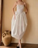  Nyra Dress - Đầm Cúp Ngực Dáng Phồng 