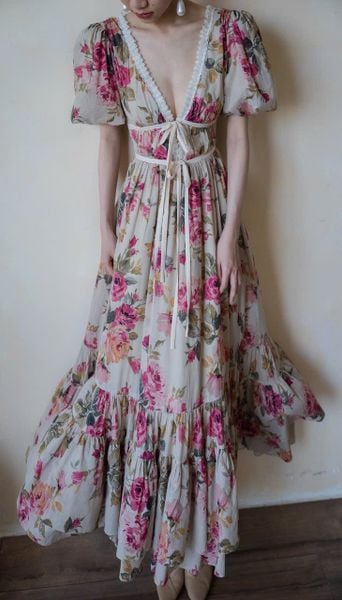  Elia Dress - Đầm Corset Vintage Thiết Kế 