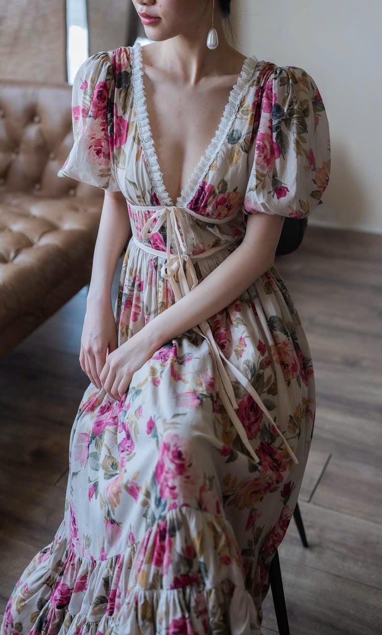  Elia Dress - Đầm Corset Vintage Thiết Kế D0173 