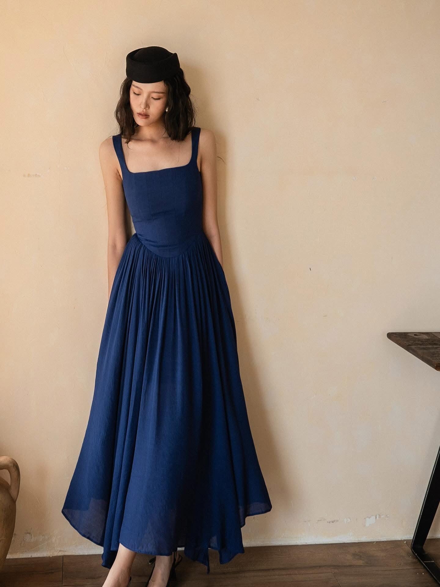  Elizabeth Dress - Đầm Corset Cổ Điển Hai Dây D0124 