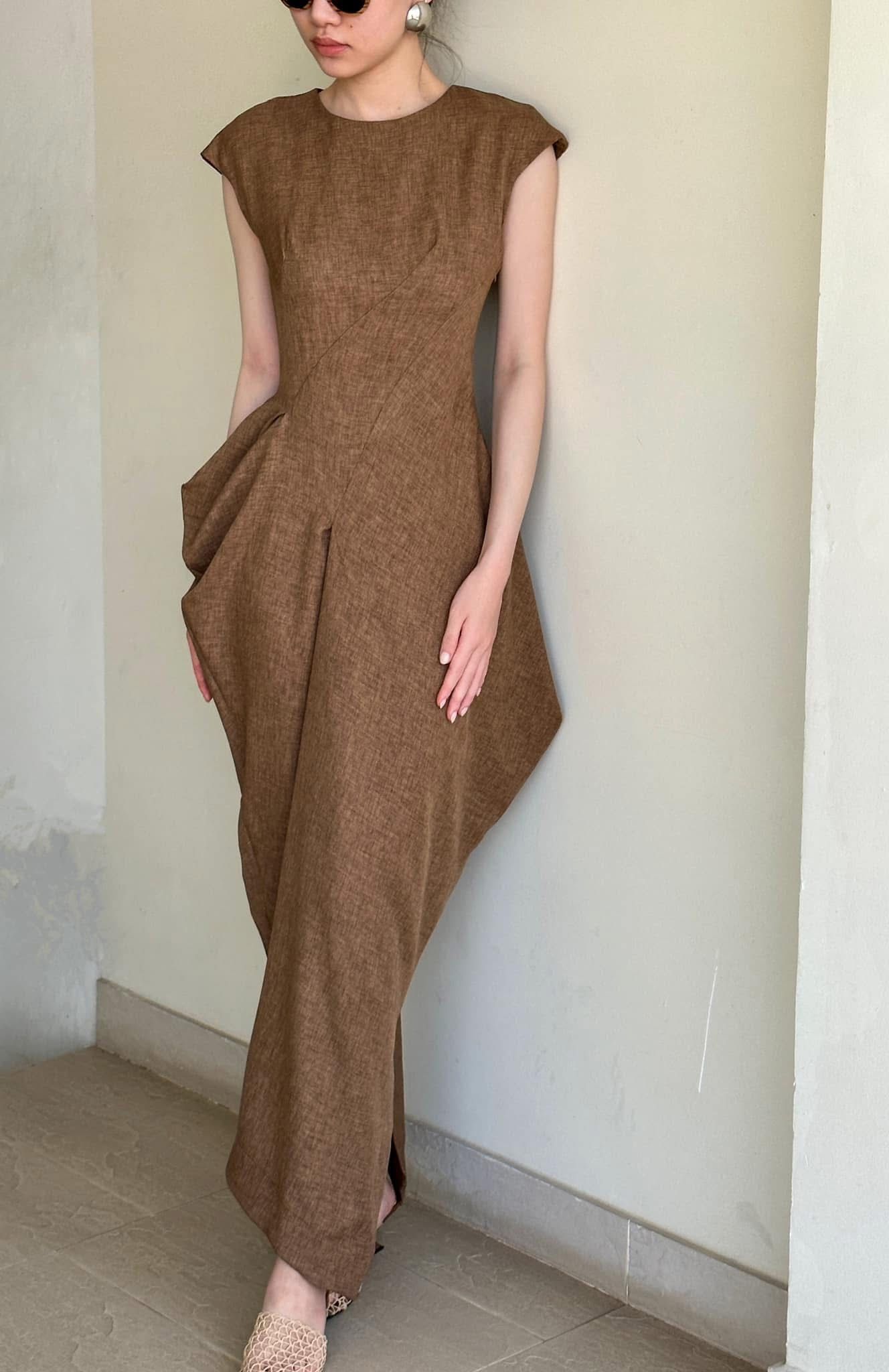 Ceré Dress - Đầm Cổ Tròn Tay Ngắn D1005 