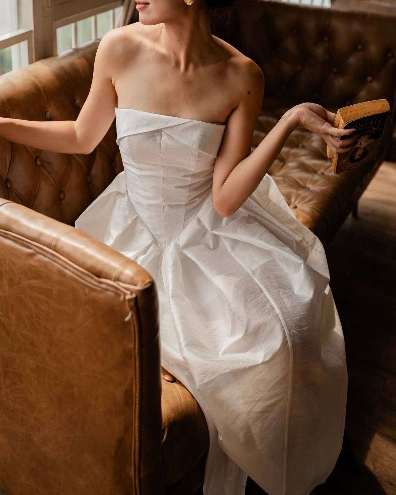  Nyra Dress - Đầm Cúp Ngực Dáng Phồng 