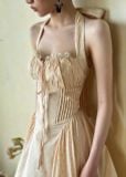 Bianca Dress - Đầm Corset Cổ Yếm D0725 