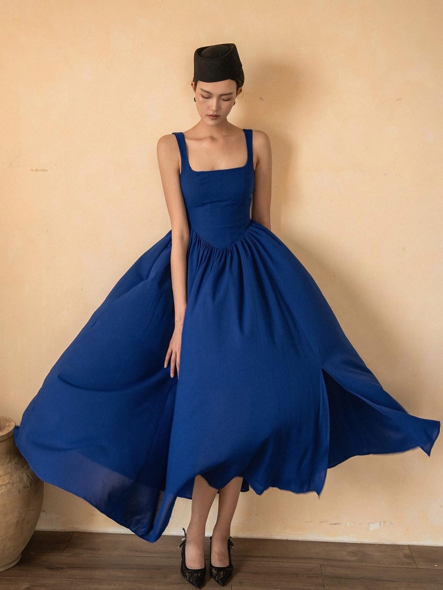  Elizabeth Dress - Đầm Corset Cổ Điển Hai Dây D0124 