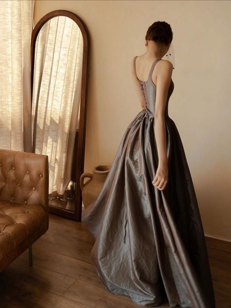  Seline Dress - Đầm Corset Dáng Dài Thiết Kế 