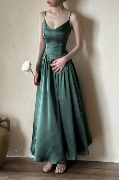  Sophia Dress - Đầm Corset Dáng Dài D1017 