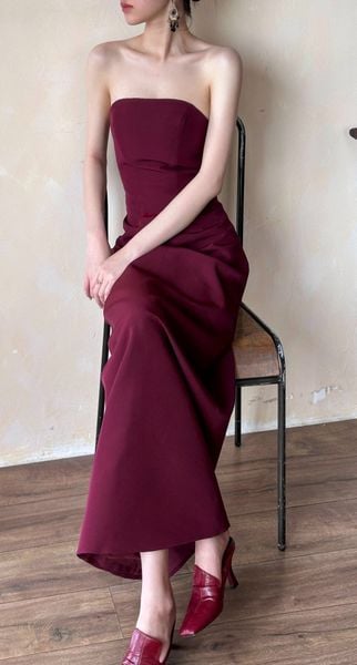  Alise Dress - Đầm Cúp Ngực Dáng Dài 