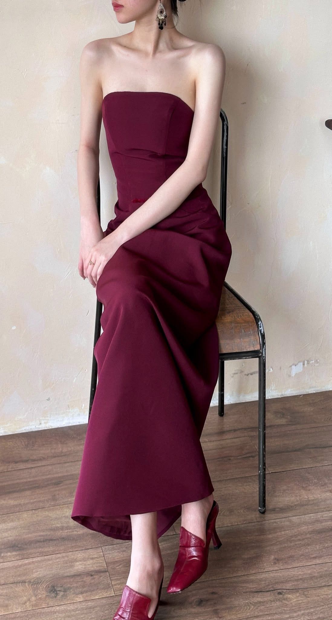  Alise Dress - Đầm Cúp Ngực Dáng Dài 
