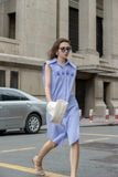  Tiffany Dress - Đầm hoa hồng khoét lưng 