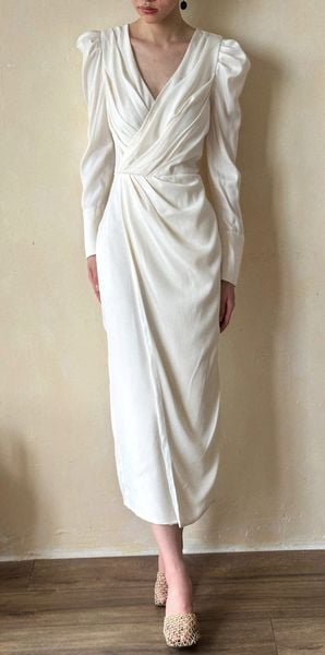  Jasper Dress - Đầm Cổ V Tay Dài D0151 