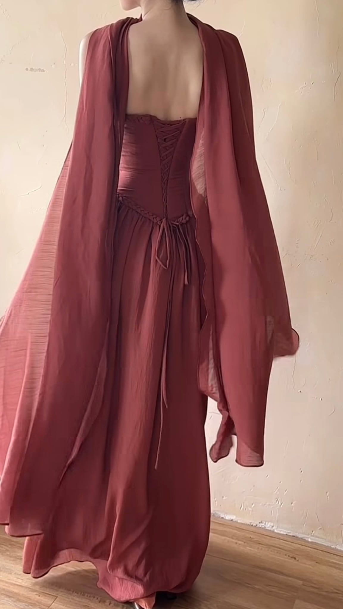  Sierra Dress - Đầm Cúp Ngực Corset Nút Bọc Thiết Kế 