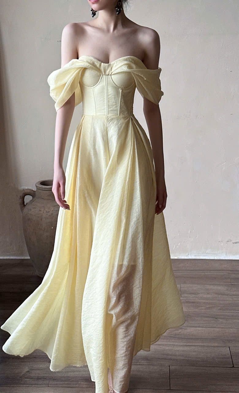  Stefany Dress - Đầm Trễ Vai Corset D008 