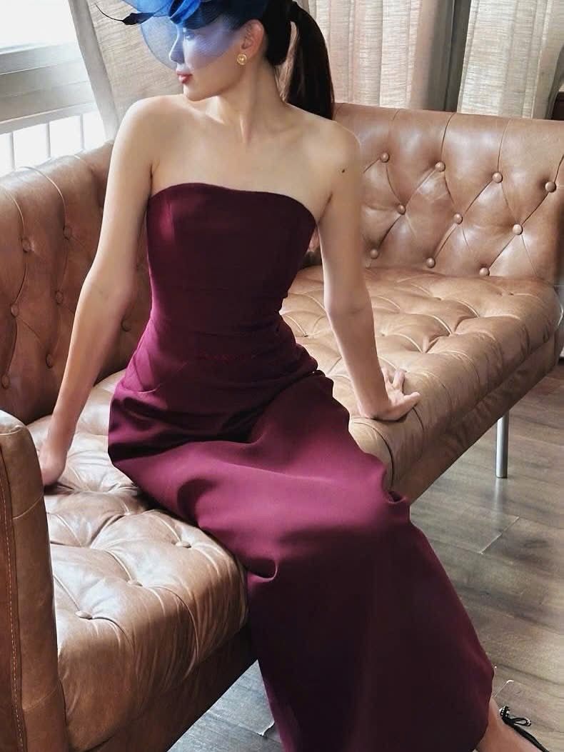  Alise Dress - Đầm Cúp Ngực Dáng Dài 