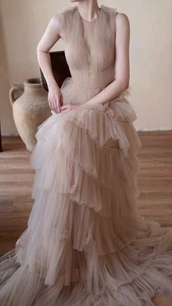 Aphrodite Dress - Đầm Thiết Kế Nhiều Tầng 