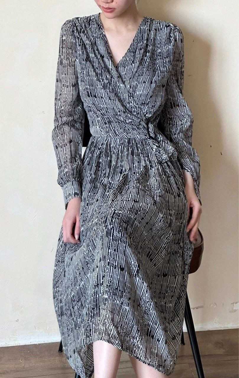  Dolia Dress - Đầm Cổ V Tay Dài L05 