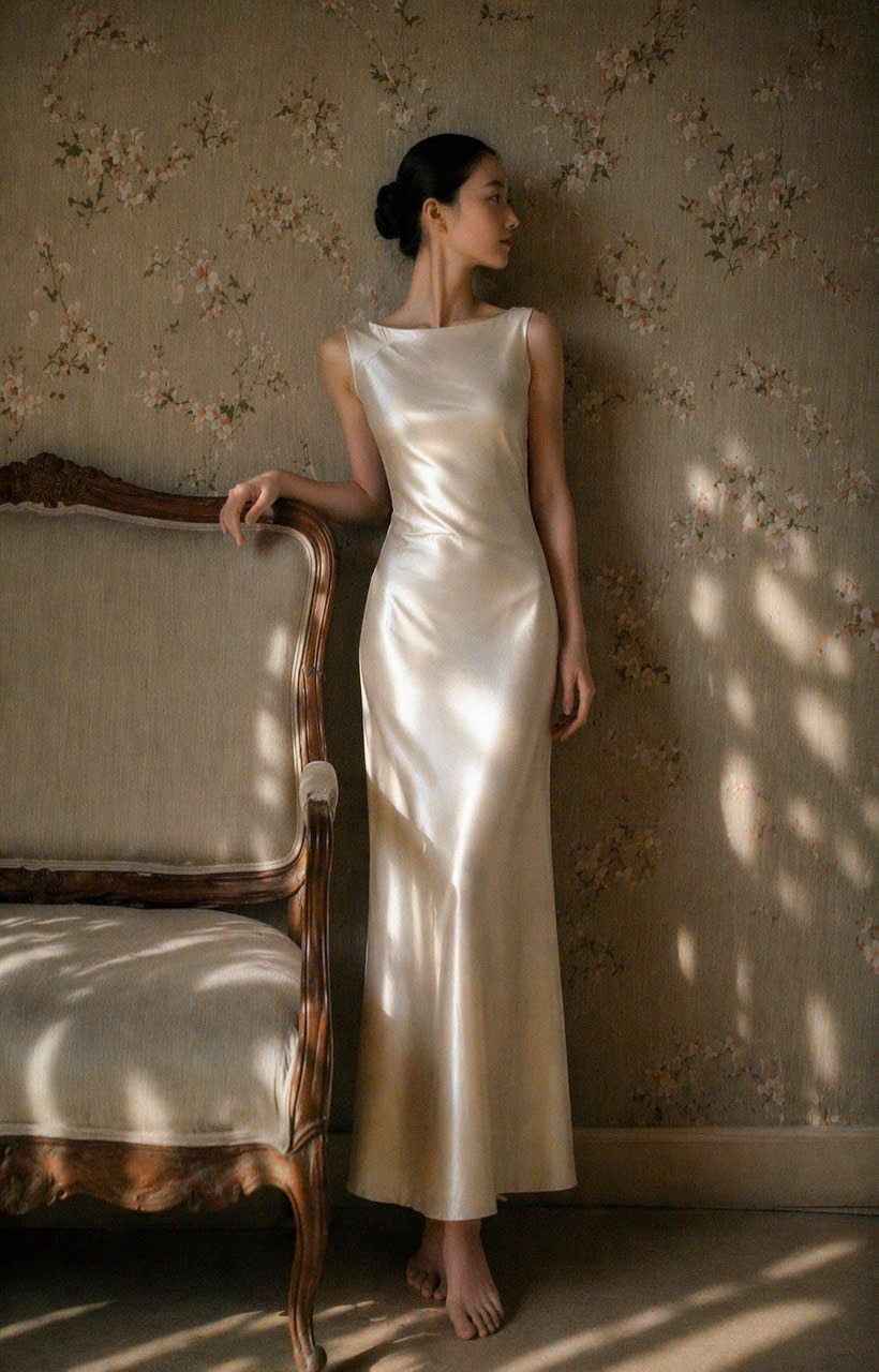  Calia Dress - Đầm Lụa Thiết Kế 