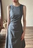 Ernesta Dress - Đầm Sát Nách Nhún Eo DR2223 